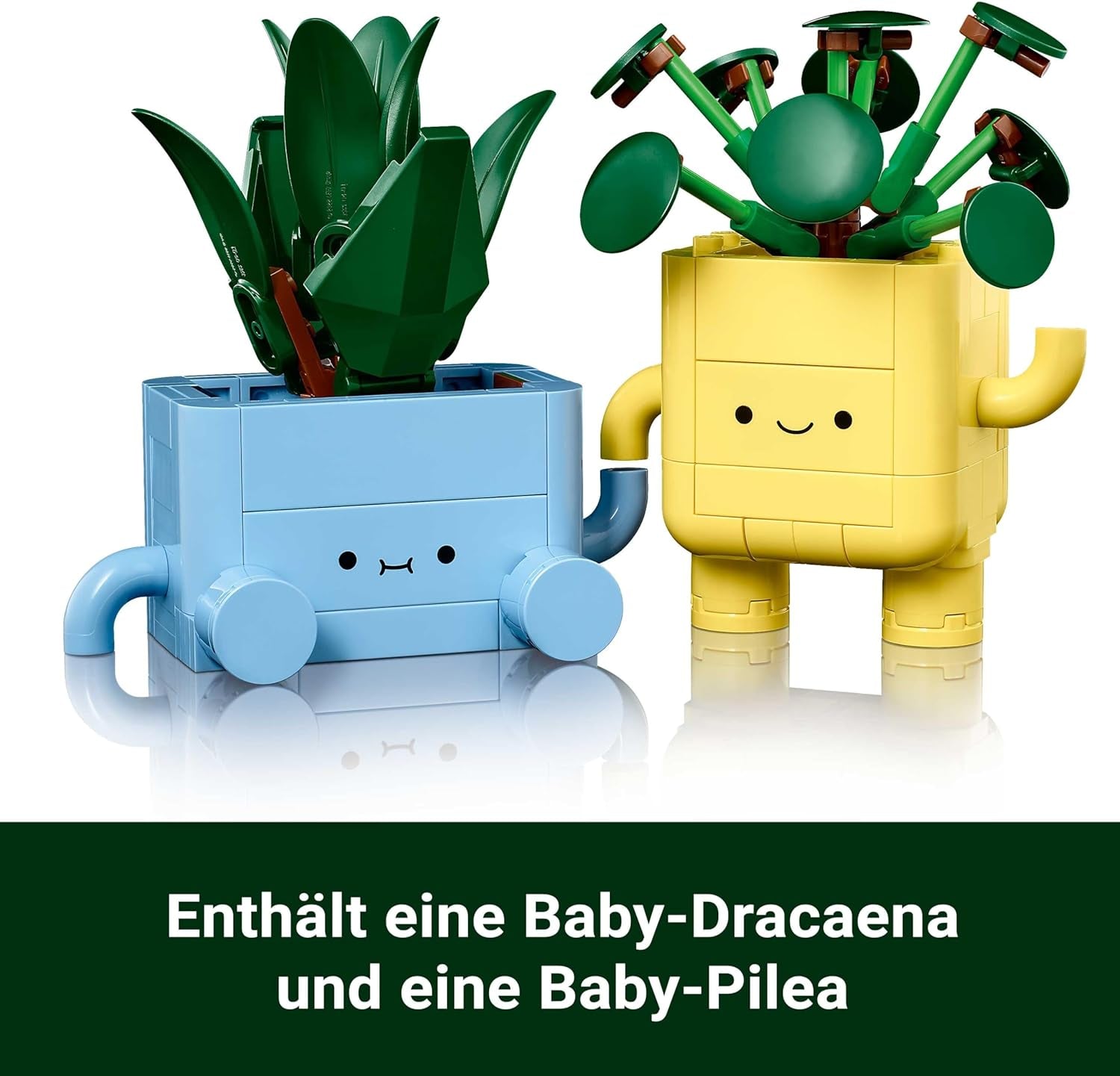 LEGO Botanicals Happy Plants - DIY-set voor kinderen met 2 kunstbloemen en 2 kleurrijke bloempotten met cartoongezichten - Cadeau-idee voor meisjes vanaf 9 jaar - 10349 Besuche bouwsets in LEGO-Store