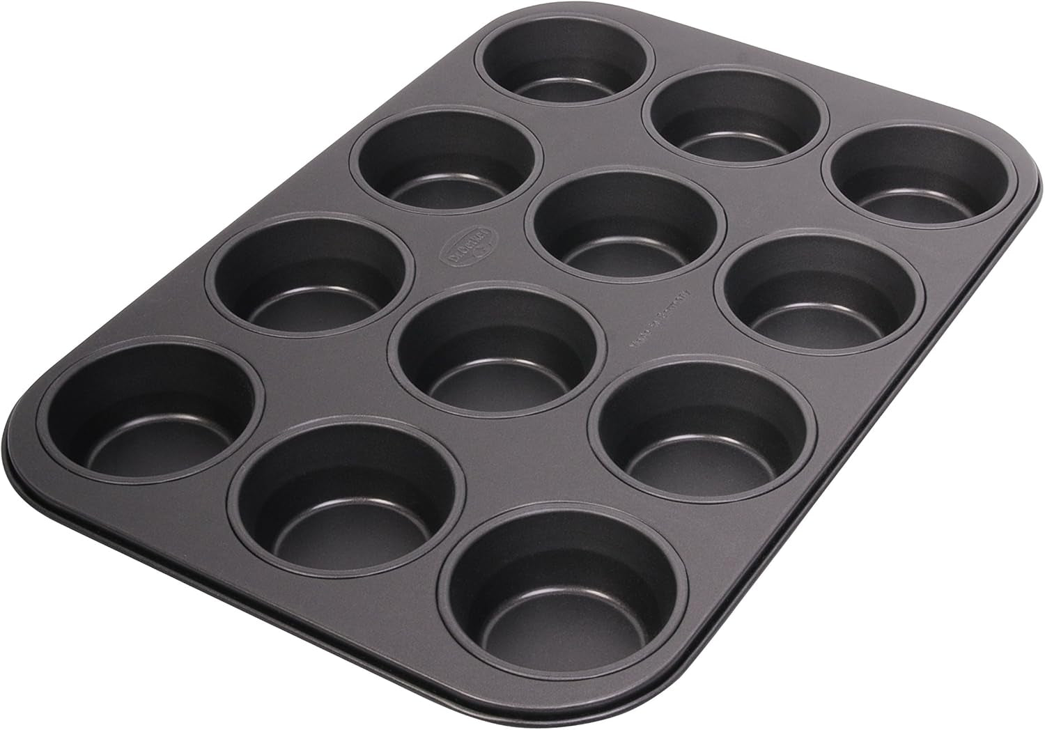 Dr. Oetker Muffinform 12-Er Mini Ø 7 Cm, Cupcakevorm voor veilige muffins, Muffinblech Mit Antihaftbeschichtung, Menge: 1 Stück Vormen en bakplaten Naty Shop 12Er