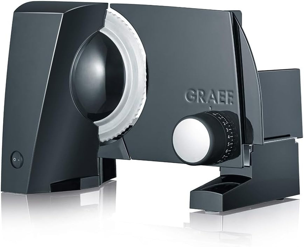 GRAEF Sliced Kitchen S10002, universele snijmachine Rasnite en Snijmachines Naty Shop Zwart