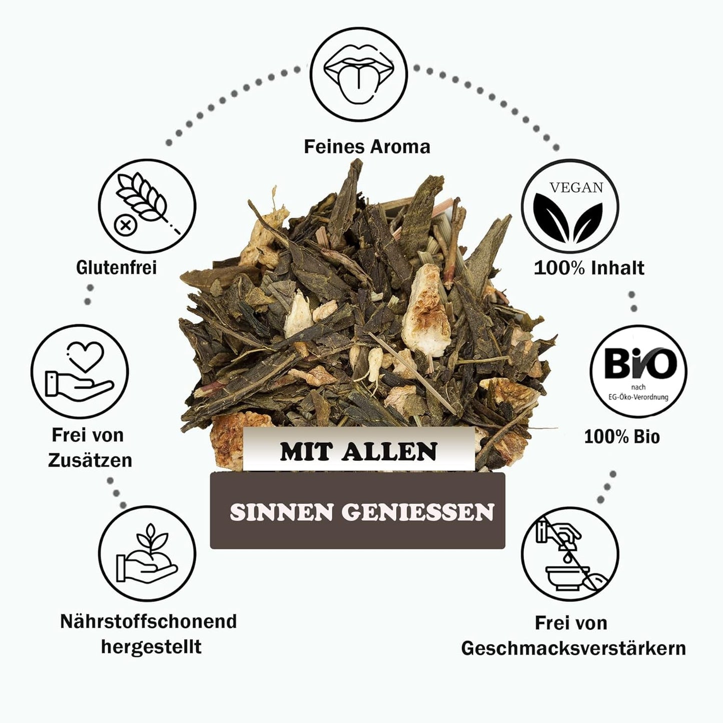 YC Yang Chai Sencha Groene Thee BIO 250G - Japanse losse thee met bergamotsmaak - Originele Japanse groene thee "Sencha Dynastie" uit gecontroleerde biologische teelt