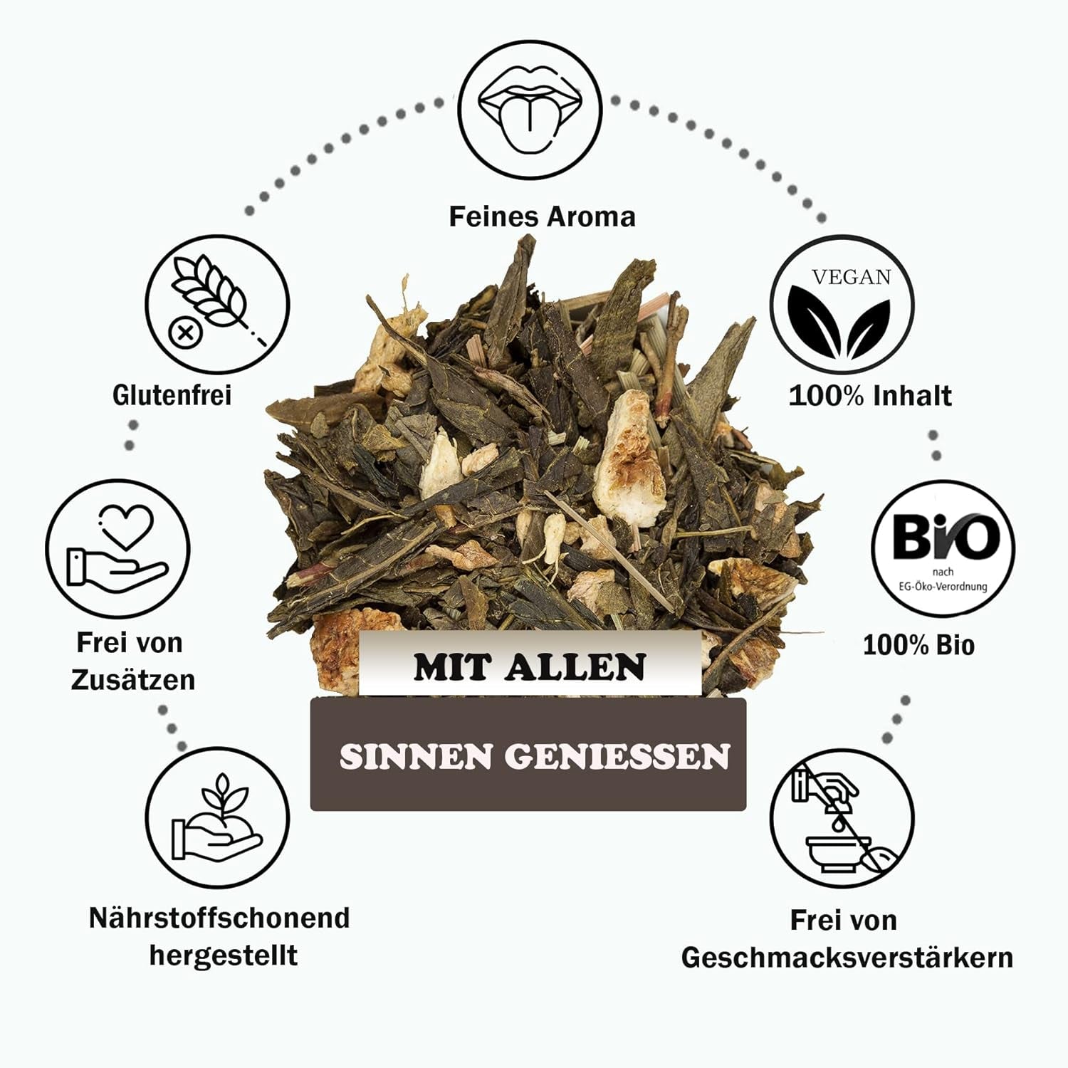YC Yang Chai Sencha Groene Thee BIO 250G - Japanse losse thee met bergamotsmaak - Originele Japanse groene thee "Sencha Dynastie" uit gecontroleerde biologische teelt