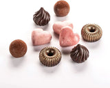 Silikomart 3D Flaming Chocolate Mold - Unieke 3D-vormen met binnenrand voor ronde bases