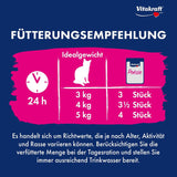 Vitakraft Poésie Délice, Nassfutter Katze, Katzennassfutter in saus, met kip, Vorratspackung, ohne Zusatz von Zucker en Getreide (23x 85g)