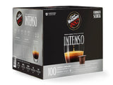Caffè Vergnano 1882 - Èspresso Kompostierbare Kaffeekapseln , Compatibel met Nespresso, Intenso (Intenso) - Packung Enthält 100 Kapseln