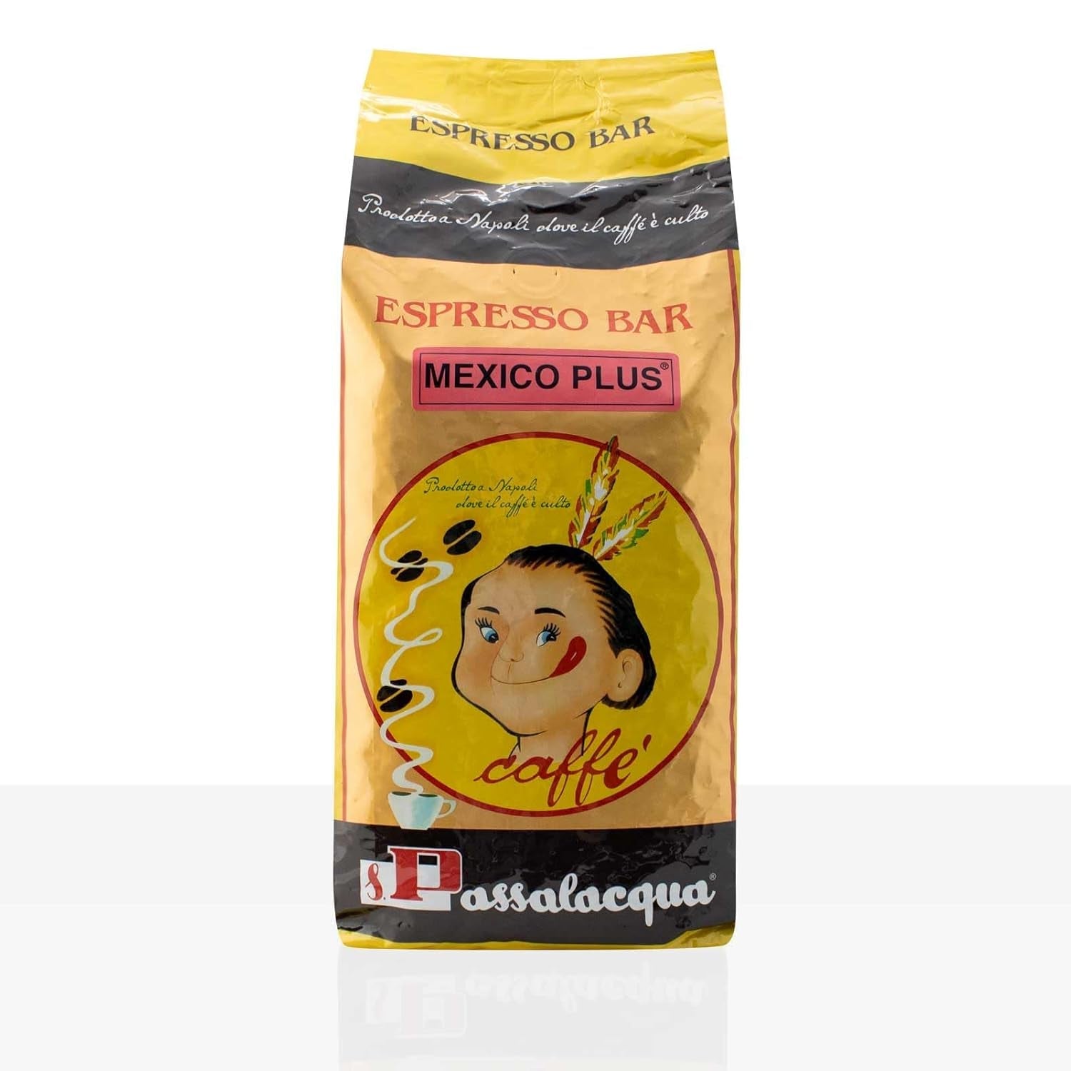 MEKICO PLUS KOFFIE - ESPRESSO BAR - 1 kg PAKKET KOFFIEBONEN