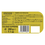 Ambachtelijke chocolade pistache turrón, 200g, romige textuur, superieure kwaliteit, fijne ingrediënten, authentieke smaak, de duurste turrón ter wereld