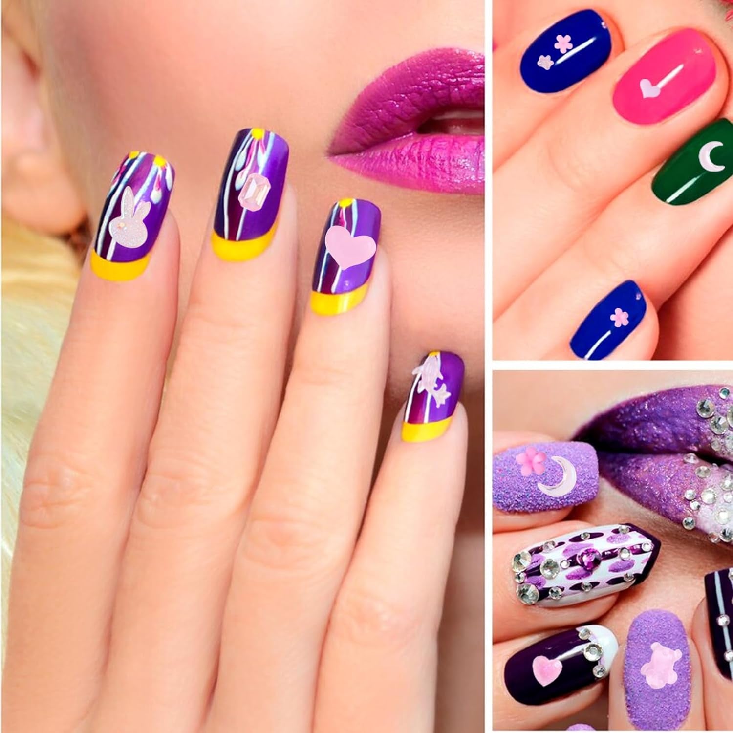 100 stuks boog nagelbedels Y2K 3D hars camellia bloem nagelbedels kawaii strass nagelkunst decoraties, patronen, doe-het-zelf accessoires (roze)