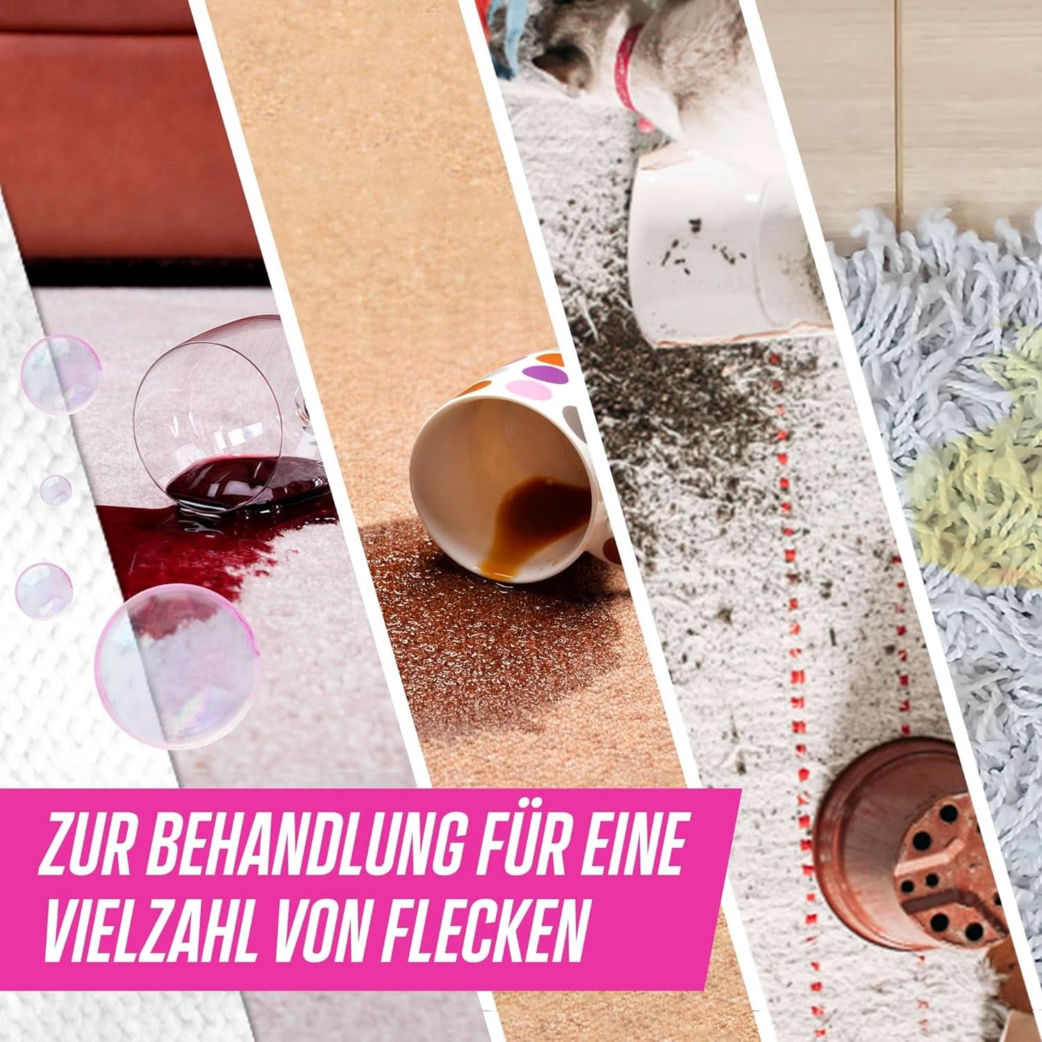 Vanish Oxi Action Multi - Textielvlekverwijderaar Spray - 660 ml - Textielwasmiddel voor tapijten en bekleding - tegen vuil en urinegeur Naty Shop