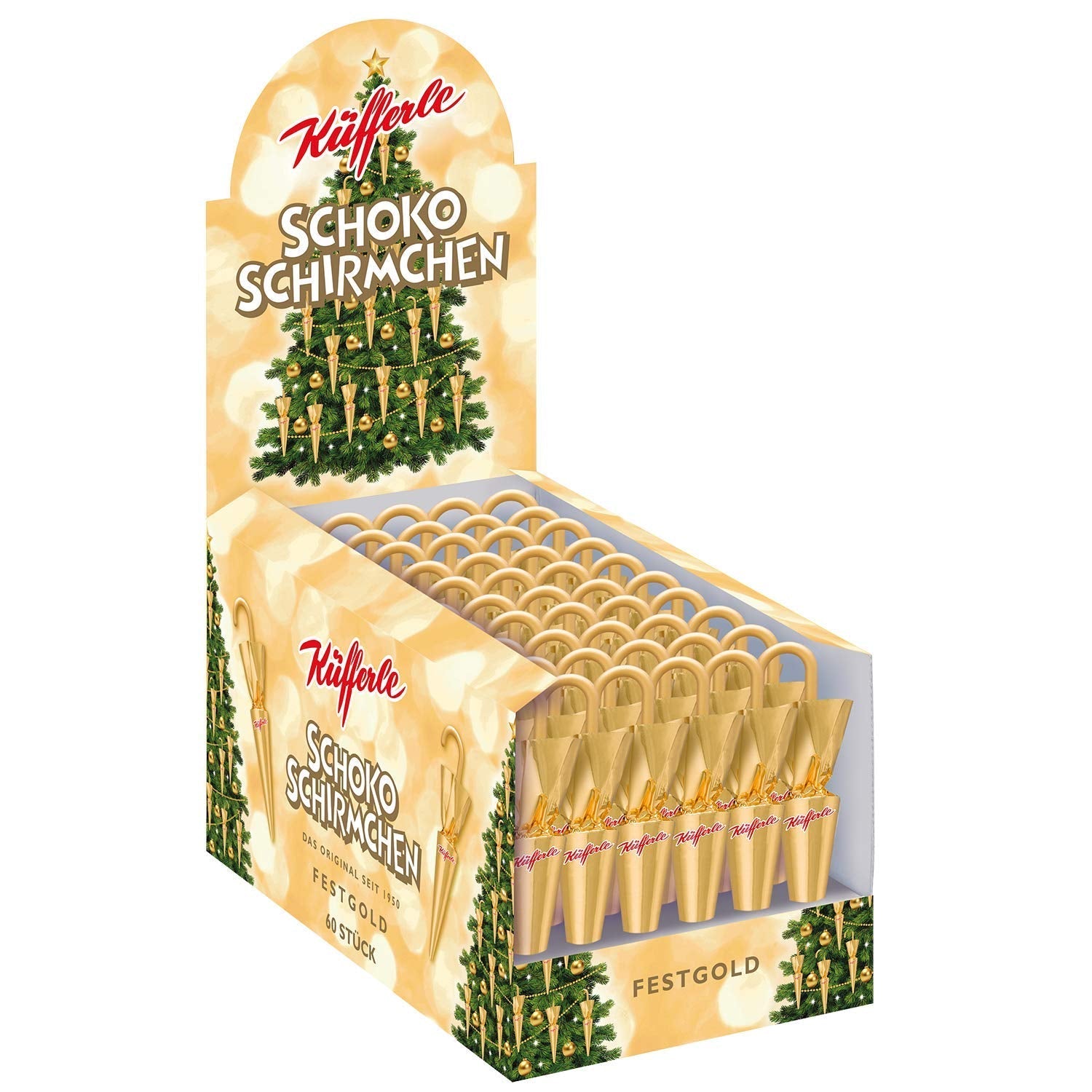 Chocoladeschaduwen Küfferle Polar Zilver 810g (60 stuks)