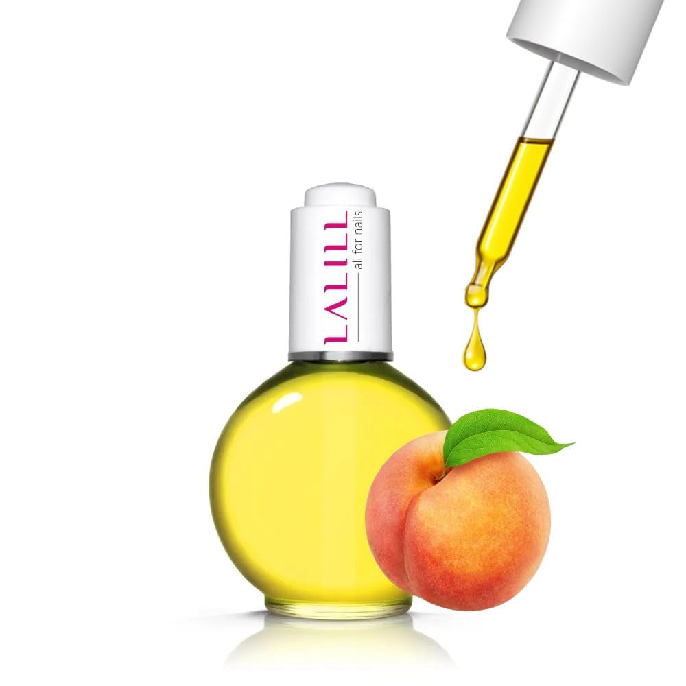 LALILL Nagelriemolie 75Ml - Himbeere Nagelpflegeöl - Nagelöl Pflege Für Nägel Nagelhaut - SPA Maniküre Naildesign Hände - Veganistisch - Met pipet