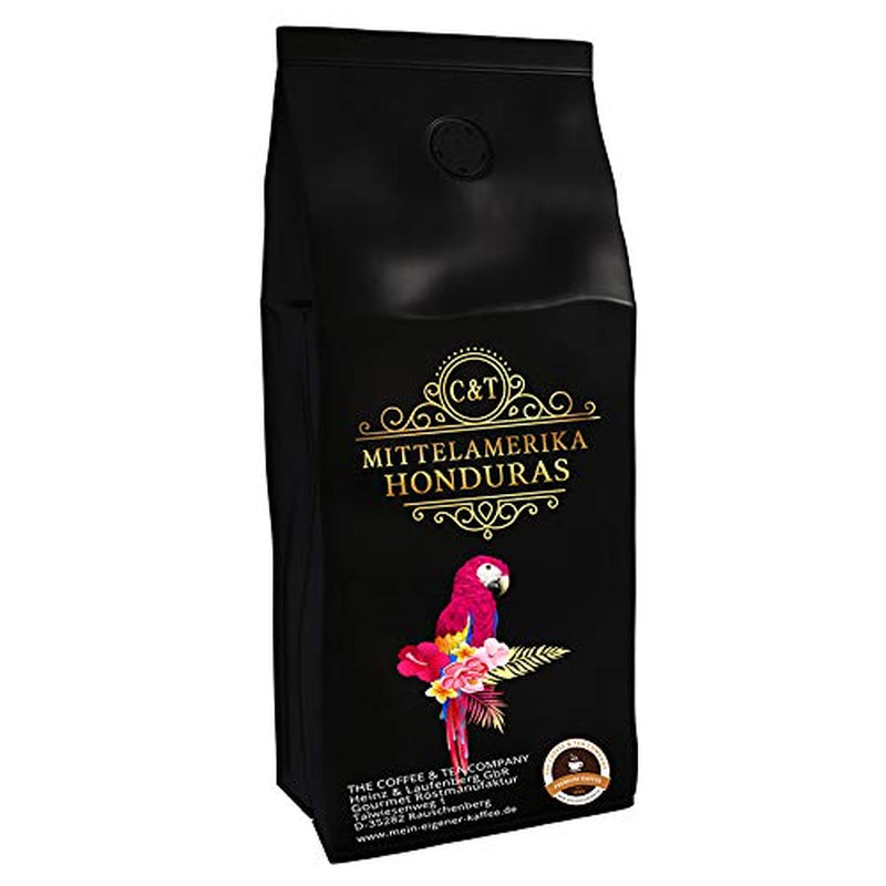 Midden-Amerikaanse koffiespecialiteit: Honduras koffie - Een Caribische specialiteit (1000 gram, hele bonen) - Single origin koffie - Premium koffie - Lage zuurgraad - Licht gebrand en vers