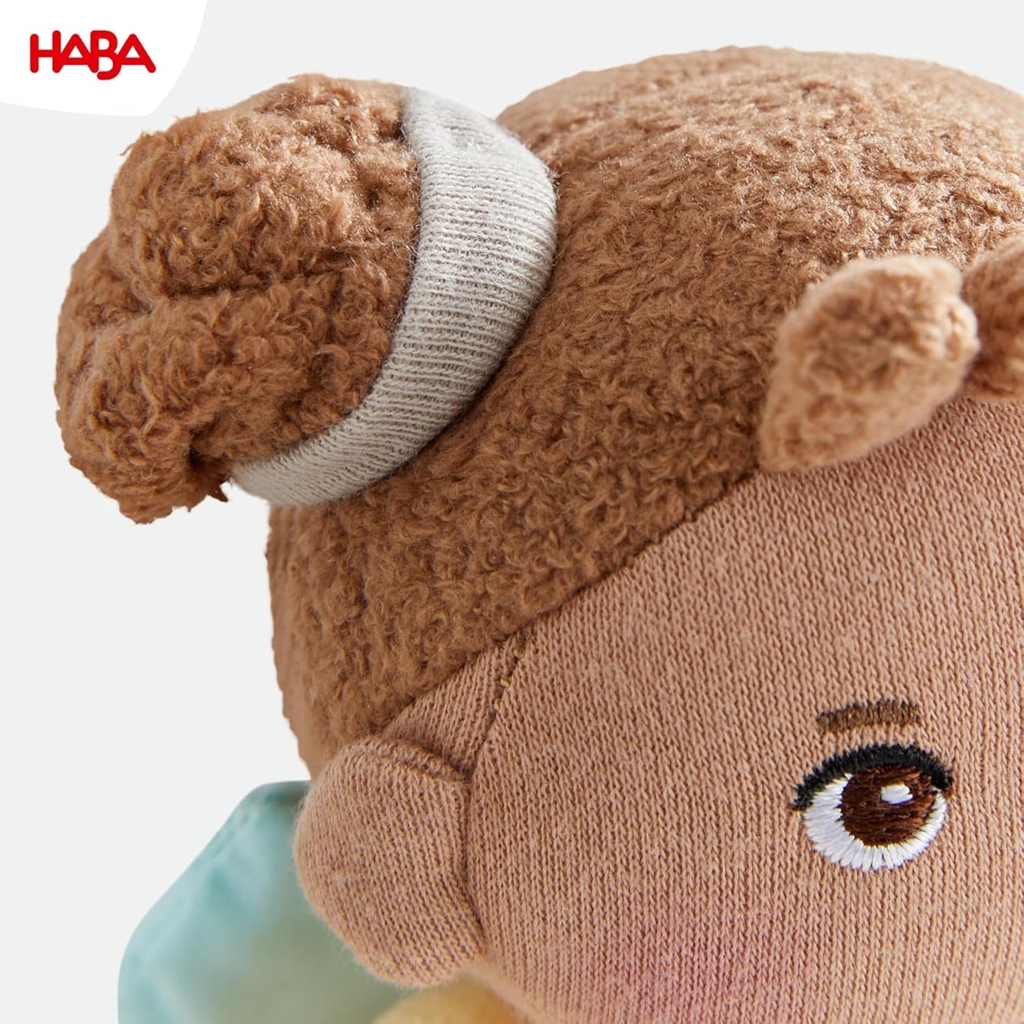 HABA Beschermengel Hulst - Pop van zachte stof (15 cm), perfect welkomstcadeau voor baby's en peuters - Wasbaar op 30 °C - 2011871001