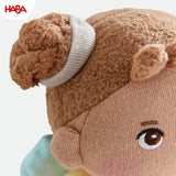 HABA Beschermengel Hulst - Pop van zachte stof (15 cm), perfect welkomstcadeau voor baby's en peuters - Wasbaar op 30 °C - 2011871001