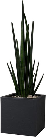 Antraciet grijze pot 30 cm