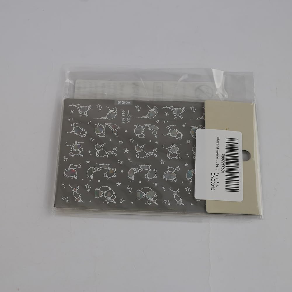 Glitter nagelstickers Zomerwatergolven Sterrennagelkunst Fantasie Zeewatergolven Nagelontwerpen Nagelstickers Zeewatergolven Nagelaccessoires Nagelkunst