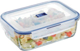 Pure Box Actieve Rechthoekige Hermetico Containers - 197cl Bicolor Voedselbewaardozen Naty Shop