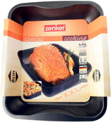 Zenker Xxl-Brat- Und Auslaufform (40 X 8 X 34 Cm) SPECIAL COOKING, Rechteckige Ofenform Mit Antihaftbebeschichtung, Backblech Für Krosse Braten & Saftige Aufläufe (Farbe: Schwarz), Menge: 1 Stück Vormen en bakplaten Naty Shop
