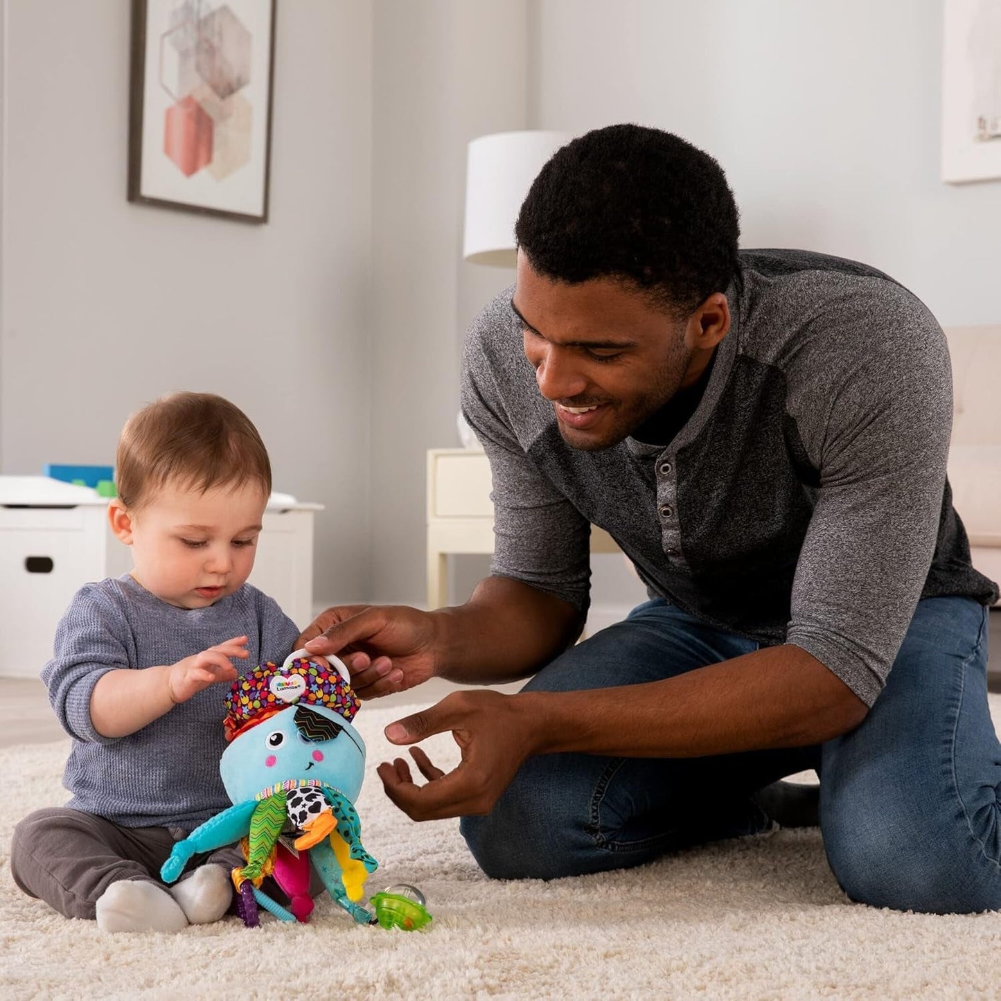 Lamaze speelgoed voor baby's Captain Calamari de piraten-octopus Clip & Go - hoogwaardig speelgoed voor peuters - vanaf 0 maanden & Freddie de vuurvlieg Clip & Go - hoogwaardig speelgoed voor peuters Speelgoed Bebe Naty Shop