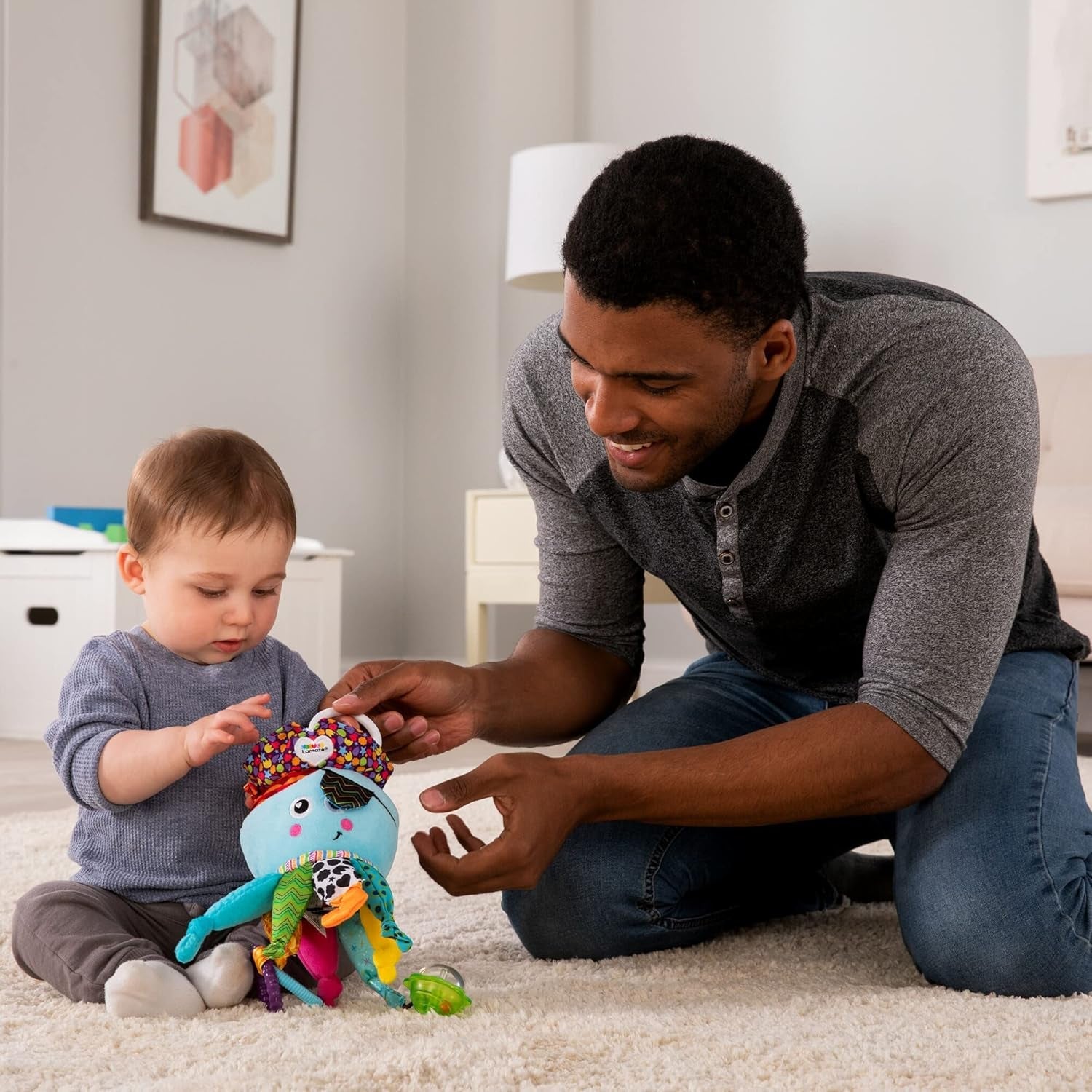 Lamaze speelgoed voor baby's Captain Calamari de piraten-octopus Clip & Go - hoogwaardig speelgoed voor peuters - vanaf 0 maanden & Freddie de vuurvlieg Clip & Go - hoogwaardig speelgoed voor peuters Speelgoed Bebe Naty Shop