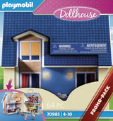 Poppenhuis 70985 Opvouwbaar poppenhuis met handvat, speelgoed voor kinderen vanaf 4 jaar en poppenhuis 70209 Tienerkamer met meisjesfiguur en accessoires, 4+