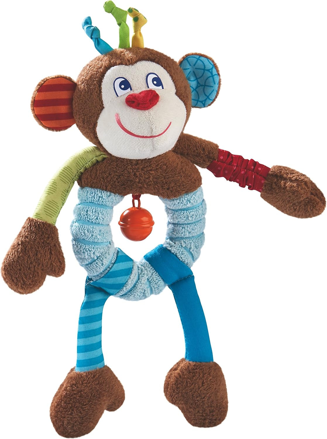 HABA 302999 - Lino het aapje, knuffel met veel effecten om mee te spelen en te ontdekken, speelgoed voor kinderen vanaf 6 maanden Bebe Naty Shop Speelgoed Standaard titel