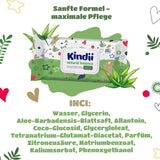 Kindii Natural Balance vochtige doekjes voor baby's – (1 x 60 st.) Vochtige doekjes voor baby's en kinderen – Beschermend, Aloë Vera, delicate geur – 60 st.