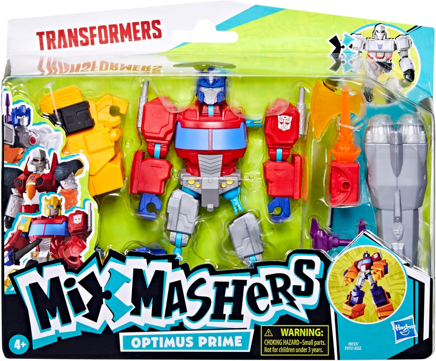 Transformers Mixmashers Optimus Prime Aanpasbare Deluxe actiefiguren en accessoires Actiefiguren Naty Shop