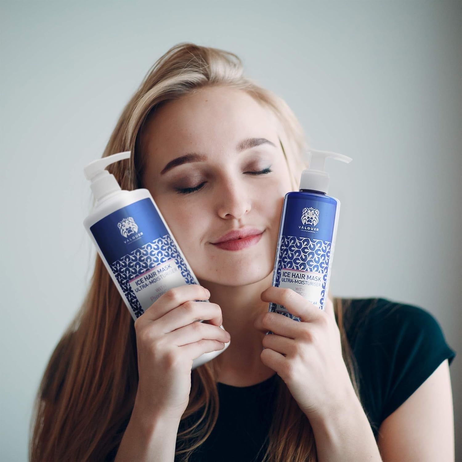Valquer Profesional Ice Hair Mask - Ultra-hydraterend haarmasker zonder sulfaten, zouten en siliconen Naty Shop haarmasker