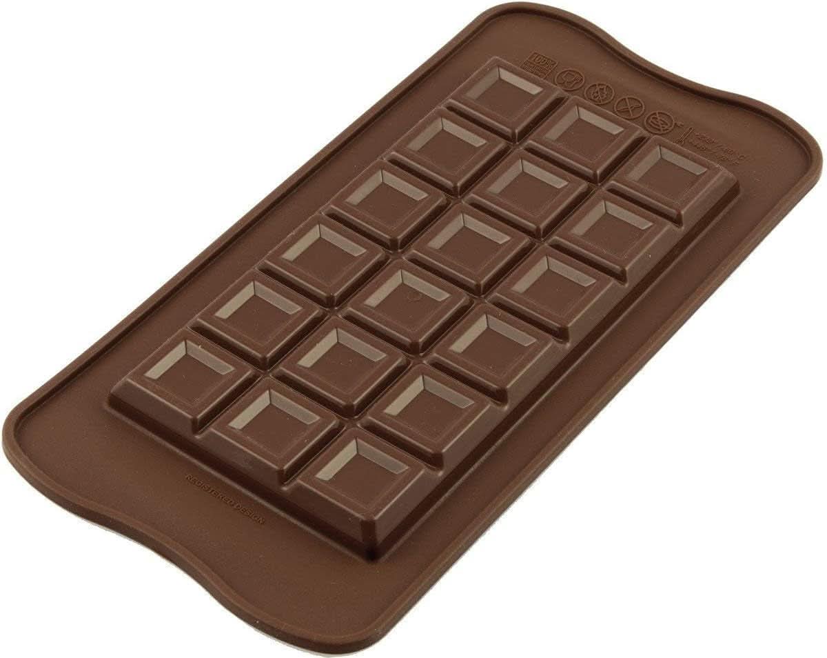 Silikomart 195931, Chocoladereepmodel, 11,6 X 7,8 X 10 cm Keuken Naty Shop
