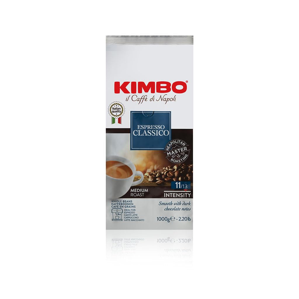 Espresso Classico ganze Kaffeebohnen, medium Röstung, zak van 1 kg