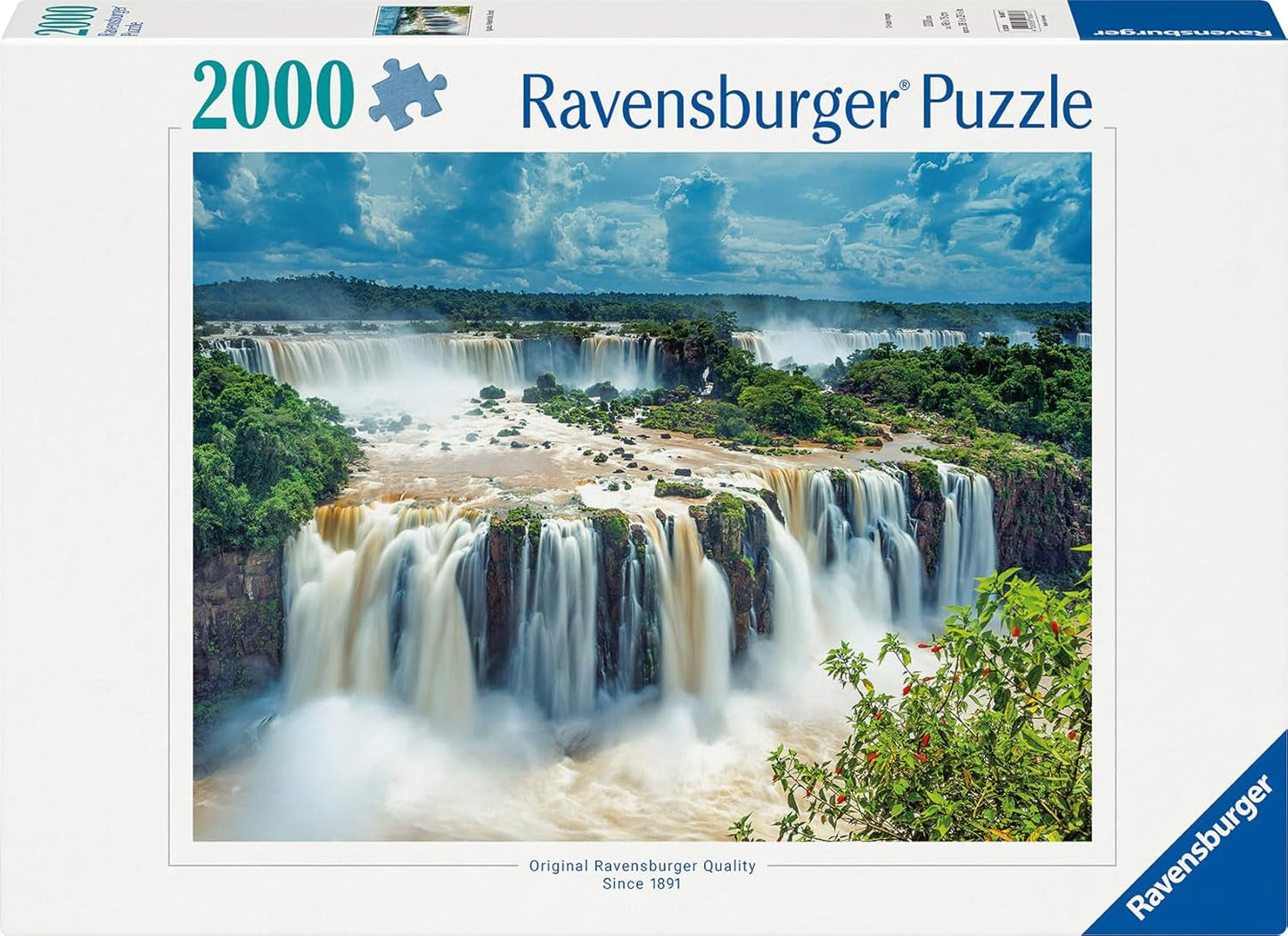 Ravensburger Puzzel 16607 - Iguazu Falls - Legpuzzel van 2000 stukjes voor volwassenen en kinderen vanaf 14 jaar Puzzel Naty Shop