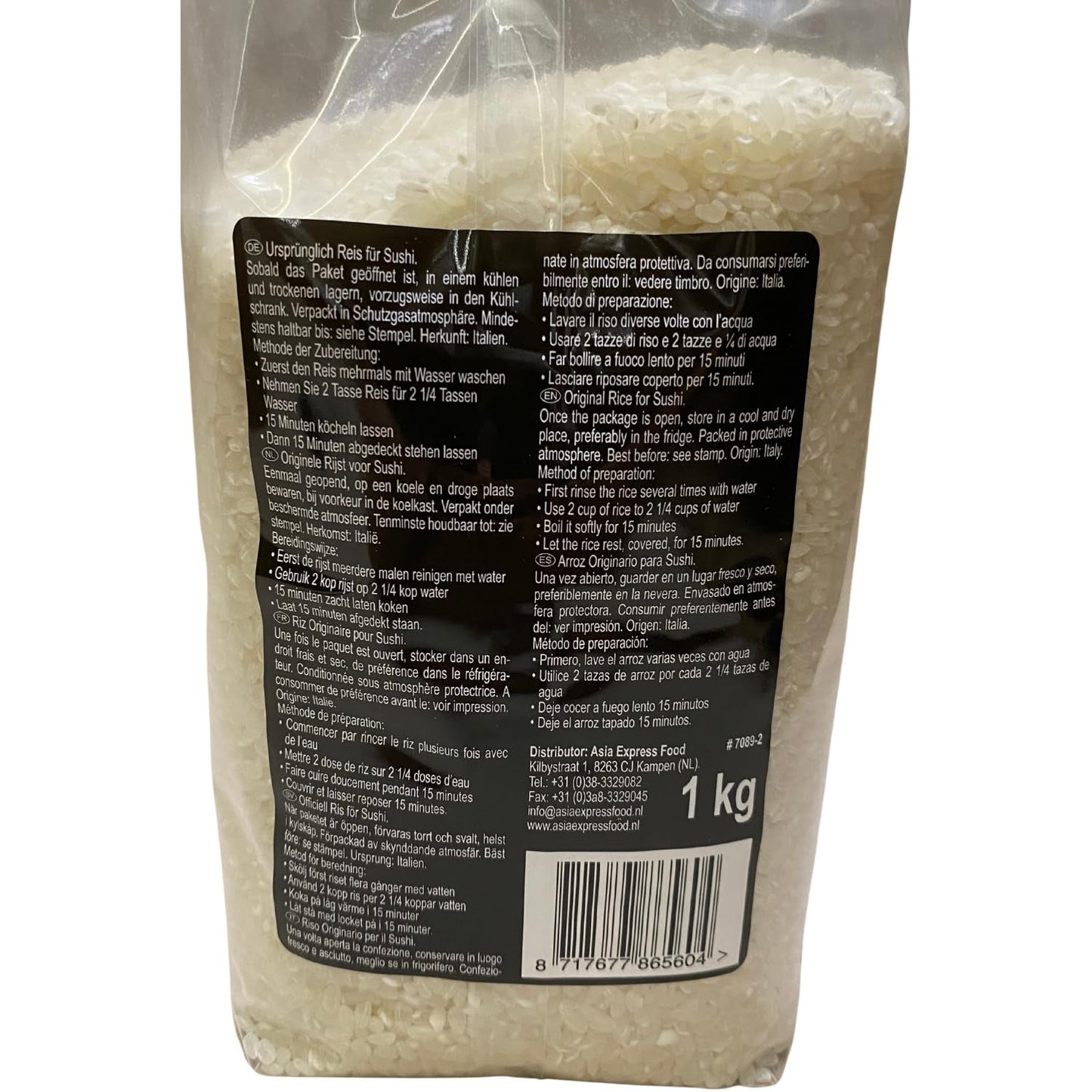 Royal Orient - Rijst voor Sushi - (1 X 1 KG)