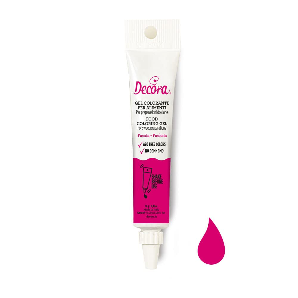 9600511 FUCHSIA VOEDSELKLEURGEL 14 G