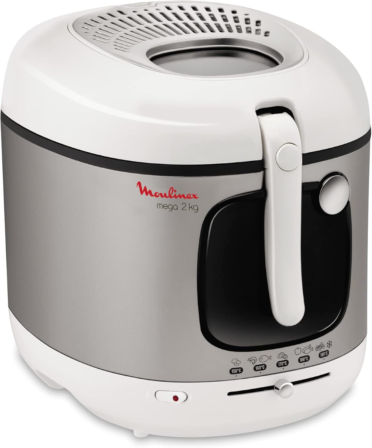 Friteuse AM4800 Mega 2 kg, oliefriteuse, geurfilter, 1800 W Huishoudelijke apparaten Naty Shop Standaardtitel