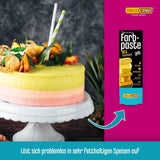 DECOCINO Gele vetoplosbare kleurpasta - 15 g - Voedselkleuring op oliebasis, ideaal voor het kleuren van chocolade, botercrème, fondant of koekjesdeeg
