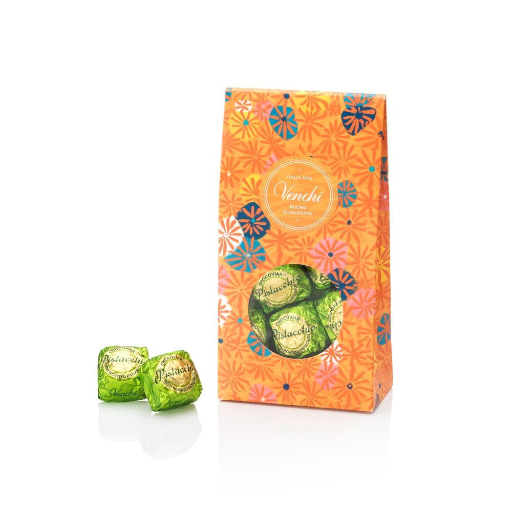 Venchi – Murrine Collection – assortiment pralines met pistache, chocobes, 310 gram Naty Shop Standaardtitel