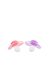 Twistshake Babyfopspenen – 2 stuks | Orthodontische vorm | Ultralicht | Zachte siliconen speen | BPA-vrij | Geschikt voor baby's vanaf 6 maanden | Grijs-wit