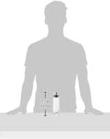 blomus -MACCHIATO- Glazen suiker- en roomset, inhoud 180 ml, roestvrijstalen deksel, voor thee en koffie, hoogwaardige afwerking, exclusieve uitstraling (H / B / D: 17 x 5,4 x 5,4 cm, transparant, 63510)