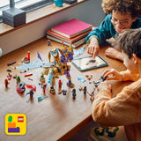 LEGO NINJAGO Lichtboogdraak - speelgoed met 8 minifiguren en een Spinjitzu-wiel - interactief ninja-bouwspeelgoed voor jongens en meisjes vanaf 9 jaar - cadeau-idee voor fans 71836 Bouwsets Besuche den LEGO-Store
