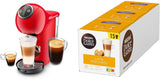 NESCAFÉ DOLCE GUSTO Krups KP3405 Genio S Plus Capsulemachine | Espresso Boost, 15 bar pompdruk | Watertank van 0,8 liter | 1500 Watt | Kleur Rood met Latte Macchiato