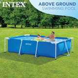 Intex 28271NP - Rechthoekig bovengronds zwembad met frame, 2282 l, staal en PVC, blauw, 260x160x65 cm
