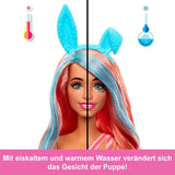 Barbie Pop Onthullingspop en accessoireset Shakes-serie Leuk geurend katje Modepop en huisdier met 8 verrassingen, waaronder van kleur veranderende JCN87