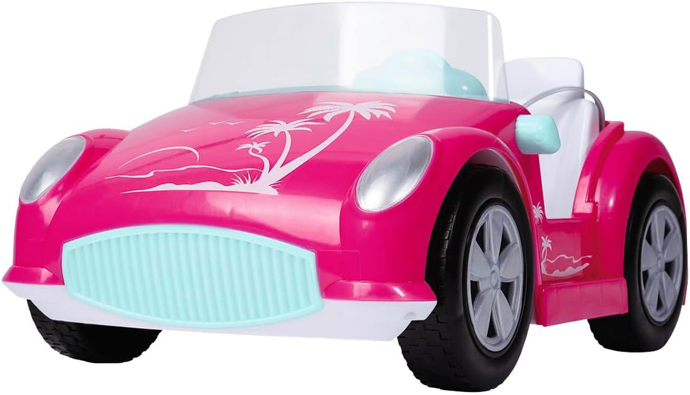 Simba Steffi Love strandautopop in coole zomeroutfit met strandwandelwagen, 29 cm, vanaf 3 jaar