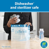 Handmatige borstkolf met 100% siliconen Softshape-bescherming (B, 25 mm flens) en antikrampjesopties + 150 ml fles met brede mond en speen niveau 1 met langzame doorstroming Accessoires Voeding en borstvoeding Bebe Naty Shop