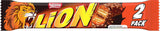 Nestlé LION chocoladereep met karamel, knapperige snack, knapperige chocolade en knapperige chips, karamelvulling, een speciale eetervaring, multi-pack, 28-pack (elk 2 x 30 g)