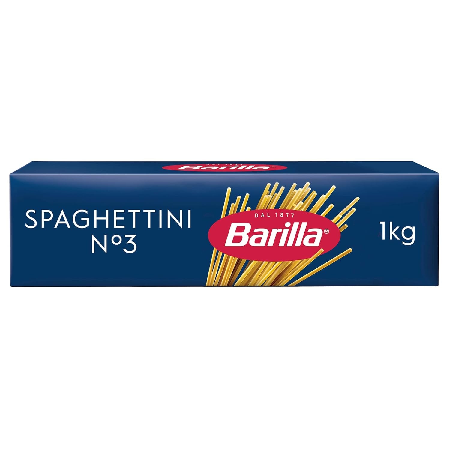 Barilla Pasta Klassische Spaghetti n.5 aus hoogwaardige Hartweizen immer al dente, (1 x 500 g), smaakloos