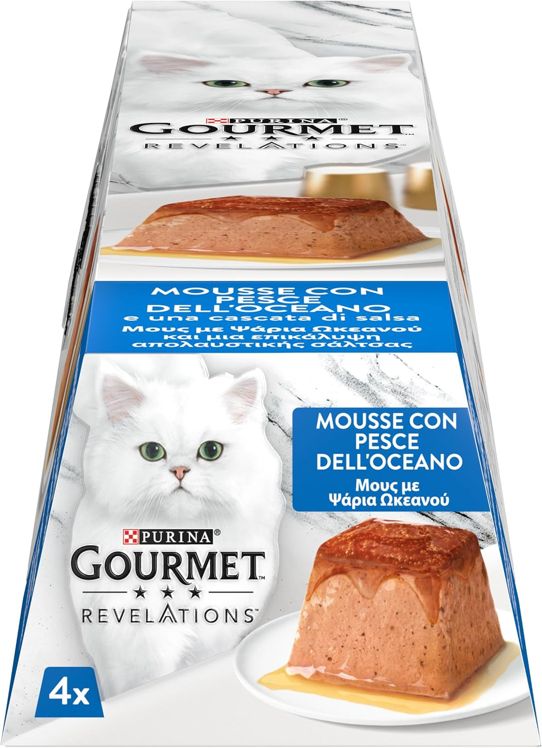 Revelations nat kattenvoer met zeevis, 24 x 57 g