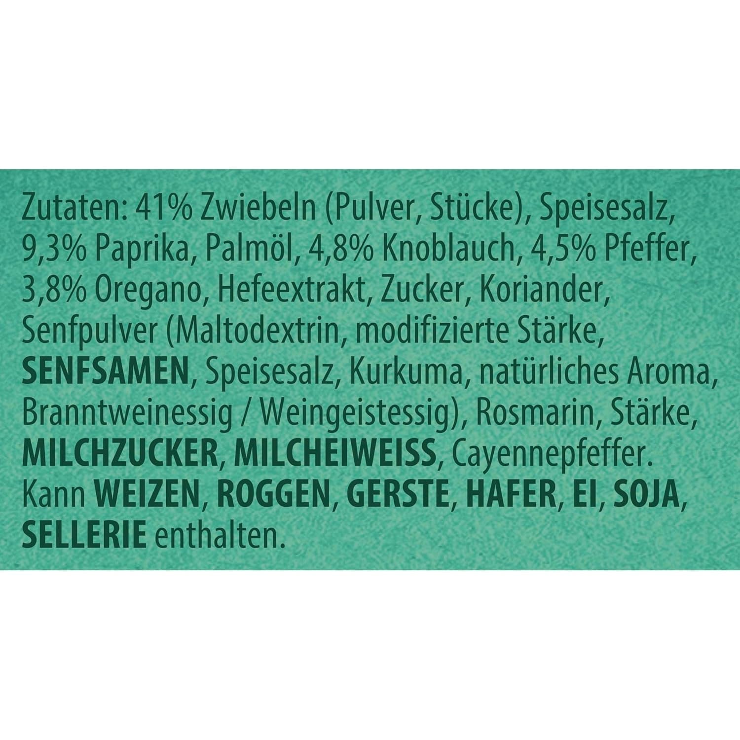 Knorr Fix Kebab voor een würzig en krosses Hähnchen Gericht ohne geschmacksverstärkende Zusatzstoffe 3 Portionen