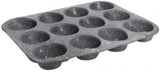 Pure Roq Muffinform Für 12 Muffins, Aluminium, Schwarz Vormen en bakplaten Naty Shop
