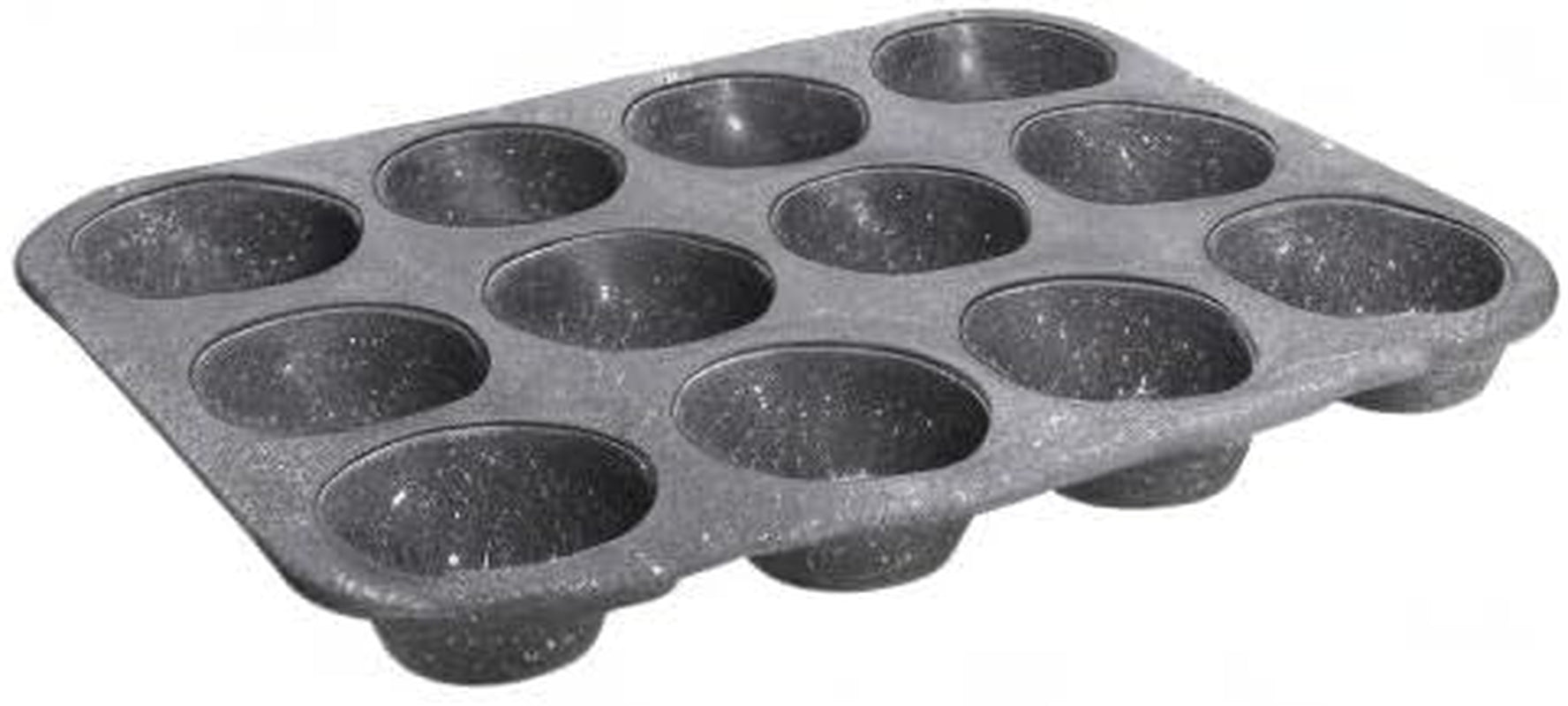 Pure Roq Muffinform Für 12 Muffins, Aluminium, Schwarz Vormen en bakplaten Naty Shop